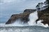 Olas en la isla de San Nicols de Lekeitio